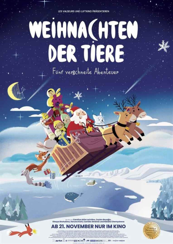 Weihnachten der Tiere